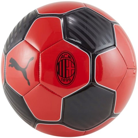 Piłka nożna Puma AC Milan ESS czerwono-czarna 84445 01 Piłka nożna Puma AC Milan ESS czerwono-czarna 84445 01