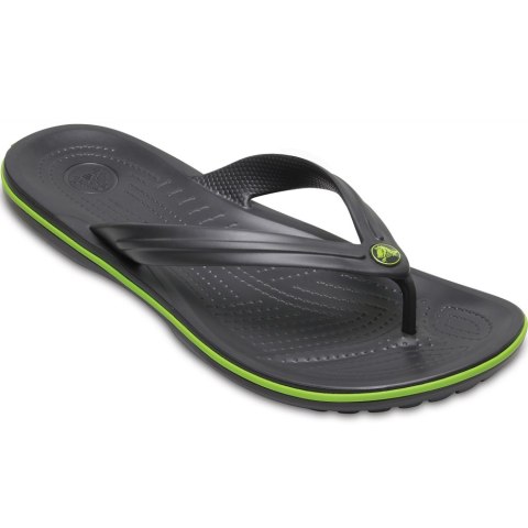 Klapki Crocs Crocband Flip grafitowo-zielone 11033 0A1 Klapki Crocs Crocband Flip grafitowo-zielone 11033 0A1