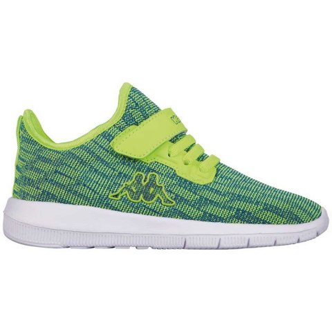 Buty dla dzieci Kappa Gizeh limonkowo-niebieskie 260597K 3360 Buty dla dzieci Kappa Gizeh limonkowo-niebieskie 260597K 3360