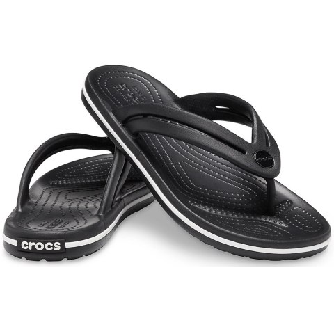 Klapki Crocs Crocband Flip W czarne 206100 001 Klapki Crocs Crocband Flip W czarne 206100 001