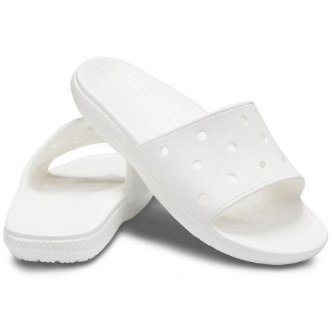 Klapki damskie Crocs Classic Slide białe 206121 100 Klapki damskie Crocs Classic Slide białe 206121 100