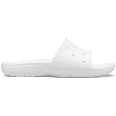 Klapki damskie Crocs Classic Slide białe 206121 100 Klapki damskie Crocs Classic Slide białe 206121 100