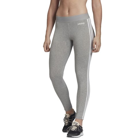 Legginsy damskie adidas Essentials 3 Stripes Tight jasnoszare FQ4123 Legginsy damskie adidas Essentials 3 Stripes Tight jasnoszare FQ4123