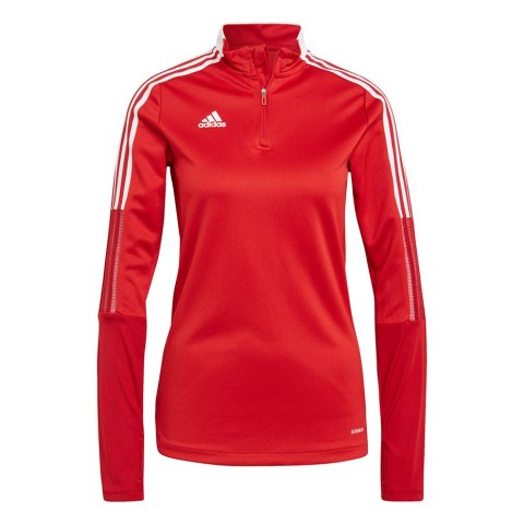 Bluza damska adidas Tiro 21 Training Top czerwona GM7317 Bluza damska adidas Tiro 21 Training Top czerwona GM7317