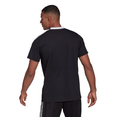 Koszulka męska adidas Tiro 21 Polo czarna GM7367 Koszulka męska adidas Tiro 21 Polo czarna GM7367