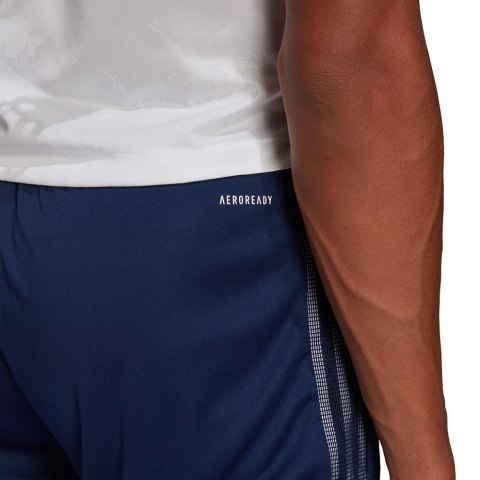 Spodnie męskie adidas Tiro 21 3/4 granatowe GH4473 Spodnie męskie adidas Tiro 21 3/4 granatowe GH4473