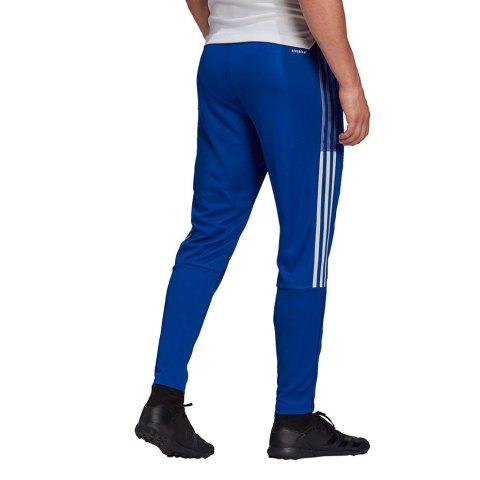 Spodnie męskie adidas Tiro 21 Training niebieskie GJ9870 Spodnie męskie adidas Tiro 21 Training niebieskie GJ9870