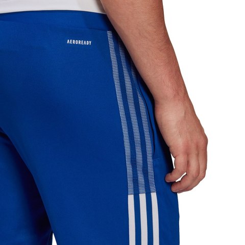 Spodnie męskie adidas Tiro 21 Training niebieskie GJ9870 Spodnie męskie adidas Tiro 21 Training niebieskie GJ9870