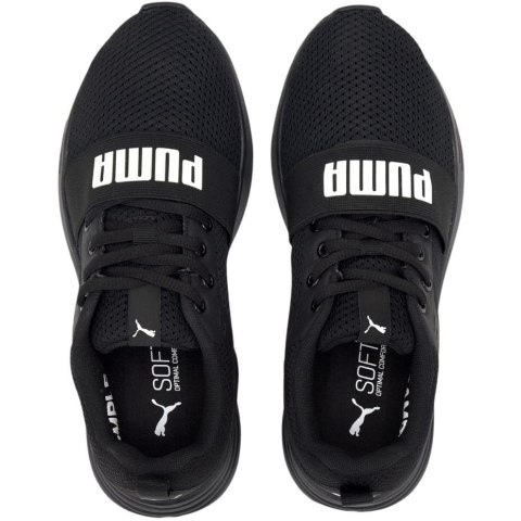 Buty dla dzieci Puma Wired Run Jr czarne 374214 01 Buty dla dzieci Puma Wired Run Jr czarne 374214 01