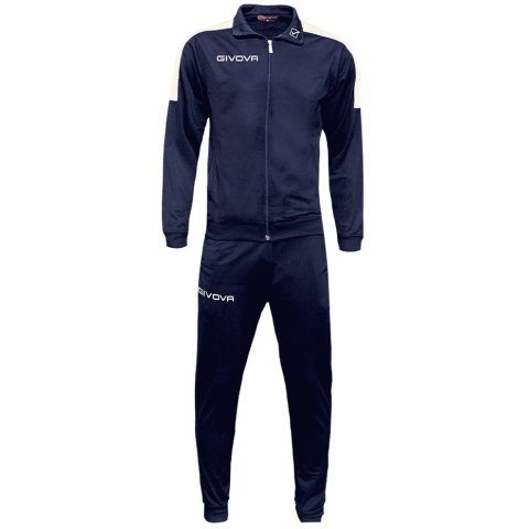 Dres Givova Tuta Revolution granatowo-biały TR033 0403 Dres Givova Tuta Revolution granatowo-biały TR033 0403