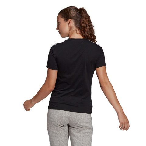 Koszulka damska adidas Essentials Slim T-Shirt czarna GL0784 Koszulka damska adidas Essentials Slim T-Shirt czarna GL0784