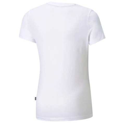 Koszulka dla dzieci Puma ESS Logo Tee G biała 587029 02 Koszulka dla dzieci Puma ESS Logo Tee G biała 587029 02