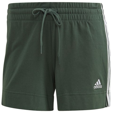 Spodenki damskie adidas Essentials Slim Shorts khaki GM5525 Spodenki damskie adidas Essentials Slim Shorts khaki GM5525