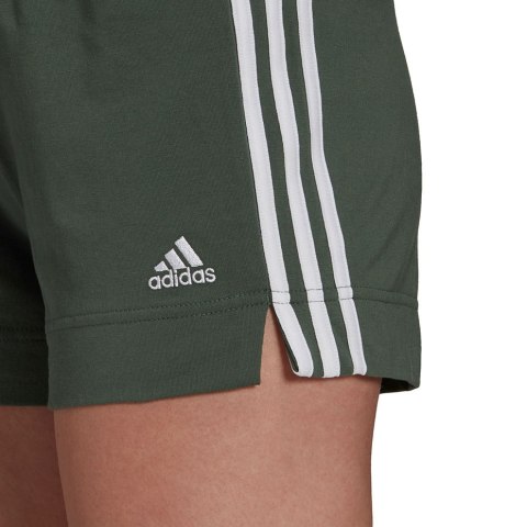 Spodenki damskie adidas Essentials Slim Shorts khaki GM5525 Spodenki damskie adidas Essentials Slim Shorts khaki GM5525