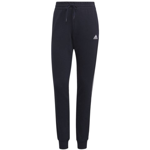 Spodnie damskie adidas Essentials Slim Tapered Cuffed Pant granatowe GM8736 Spodnie damskie adidas Essentials Slim Tapered Cuffed Pant granatowe GM8736