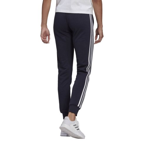 Spodnie damskie adidas Essentials Slim Tapered Cuffed Pant granatowe GM8736 Spodnie damskie adidas Essentials Slim Tapered Cuffed Pant granatowe GM8736