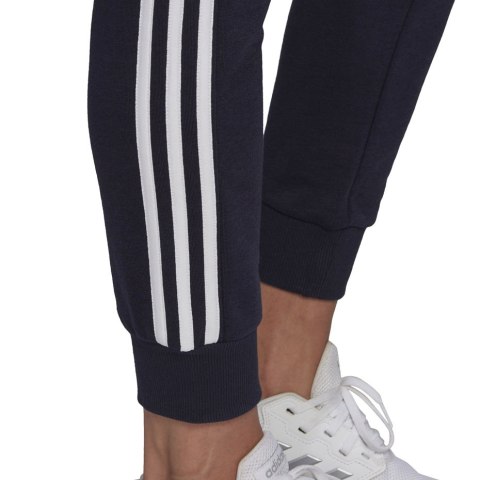 Spodnie damskie adidas Essentials Slim Tapered Cuffed Pant granatowe GM8736 Spodnie damskie adidas Essentials Slim Tapered Cuffed Pant granatowe GM8736