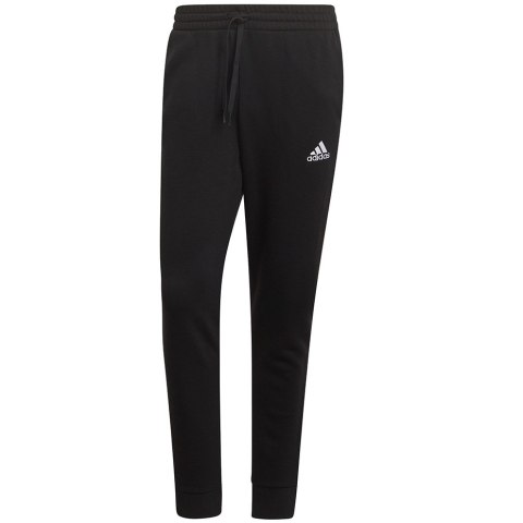 Spodnie męskie adidas Essentials Tapered Cuff Pants czarne GK9268 Spodnie męskie adidas Essentials Tapered Cuff Pants czarne GK9268