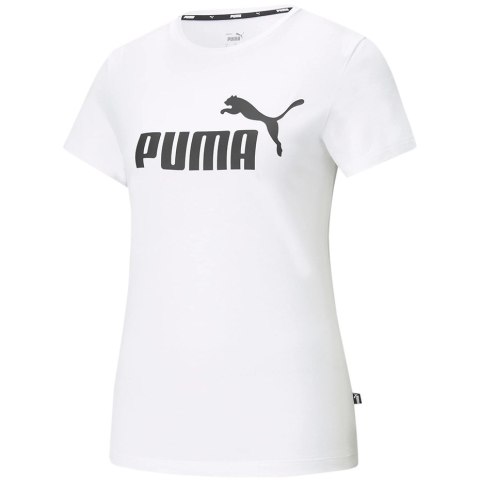 Koszulka damska Puma ESS Logo Tee biała 586774 02 Koszulka damska Puma ESS Logo Tee biała 586774 02
