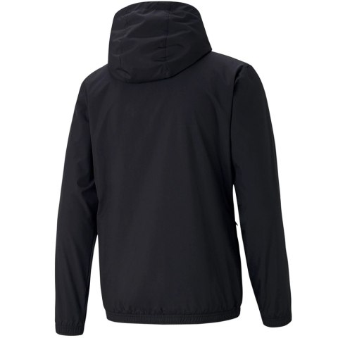 Kurtka męska Puma teamRISE All Weather Jacket czarna 657396 03 Kurtka męska Puma teamRISE All Weather Jacket czarna 657396 03