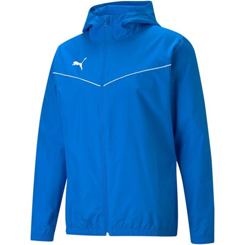 Kurtka męska Puma teamRISE All Weather Jacket niebieska 657396 02 Kurtka męska Puma teamRISE All Weather Jacket niebieska 657396 02