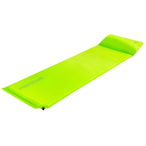 Mata samopompująca z poduszką Spokey Savory Pillow zielona 927851 Mata samopompująca z poduszką Spokey Savory Pillow zielona 927851
