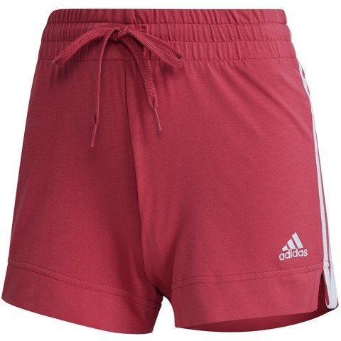 Spodenki damskie adidas Essentials Slim Short bordowe GM5530 Spodenki damskie adidas Essentials Slim Short bordowe GM5530