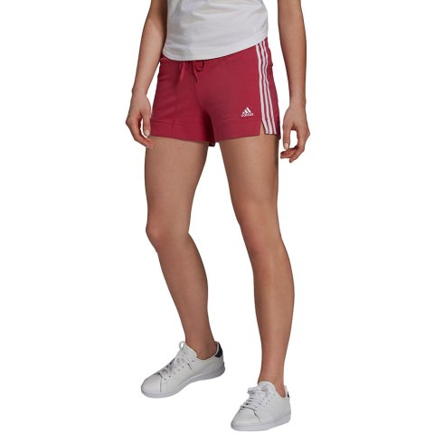 Spodenki damskie adidas Essentials Slim Short bordowe GM5530 Spodenki damskie adidas Essentials Slim Short bordowe GM5530