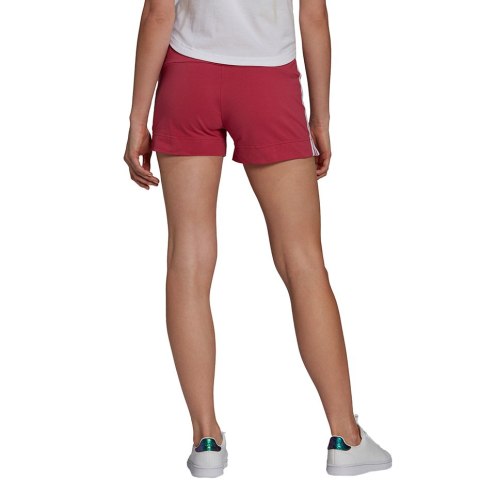 Spodenki damskie adidas Essentials Slim Short bordowe GM5530 Spodenki damskie adidas Essentials Slim Short bordowe GM5530