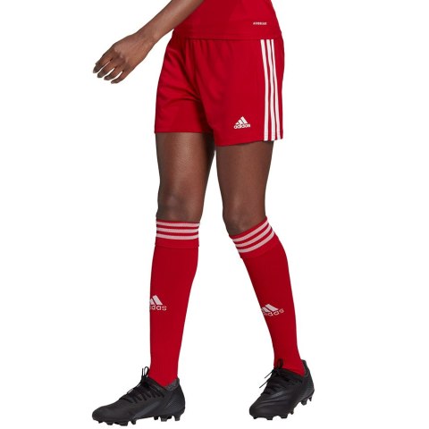 Spodenki damskie adidas Squadra 21 Short Women czerwone GN5783 Spodenki damskie adidas Squadra 21 Short Women czerwone GN5783