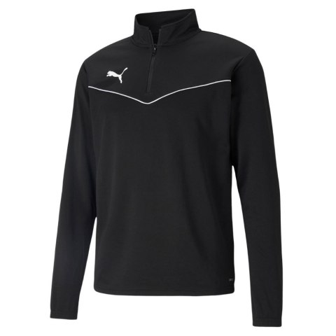Bluza męska Puma teamRISE 1 4 Zip Top czarna 657394 03 Bluza męska Puma teamRISE 1 4 Zip Top czarna 657394 03