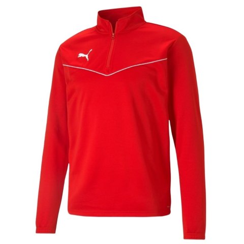 Bluza męska Puma teamRISE 1 4 Zip Top czerwona 657394 01 Bluza męska Puma teamRISE 1 4 Zip Top czerwona 657394 01