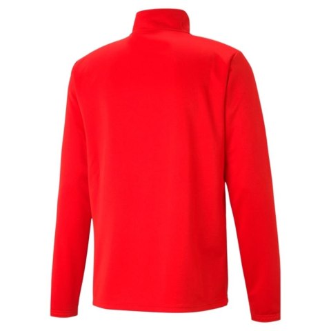 Bluza męska Puma teamRISE 1 4 Zip Top czerwona 657394 01 Bluza męska Puma teamRISE 1 4 Zip Top czerwona 657394 01