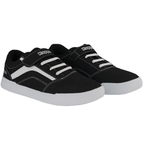 Buty dla dzieci Kappa Chose Sun K czarno-białe 260691K 1110 Buty dla dzieci Kappa Chose Sun K czarno-białe 260691K 1110
