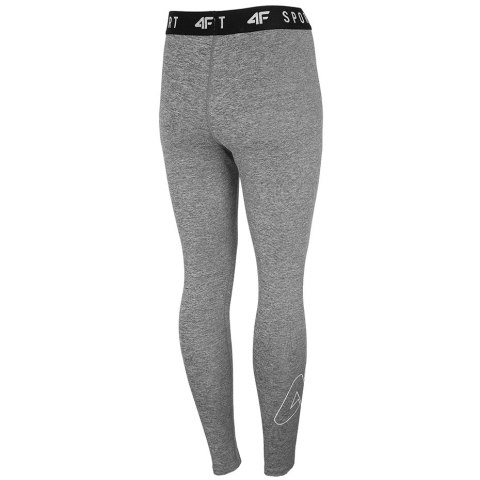 Legginsy damskie 4F szary melanż NOSH4 SPDF001 25M Legginsy damskie 4F szary melanż NOSH4 SPDF001 25M