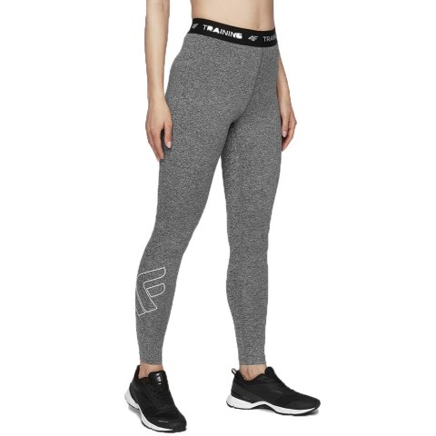 Legginsy damskie 4F szary melanż NOSH4 SPDF001 25M Legginsy damskie 4F szary melanż NOSH4 SPDF001 25M