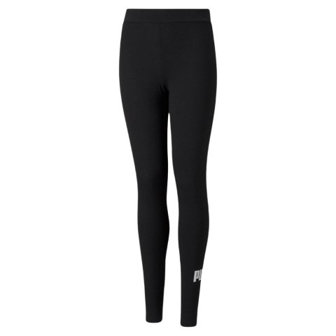 Legginsy dla dzieci Puma ESS Logo Leggings czarne 587035 01 Legginsy dla dzieci Puma ESS Logo Leggings czarne 587035 01