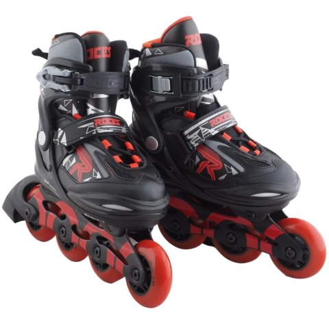 Łyżworolki Roces Moody Boy Tif czarno-czerwone 400855 02 Łyżworolki Roces Moody Boy Tif czarno-czerwone 400855 02
