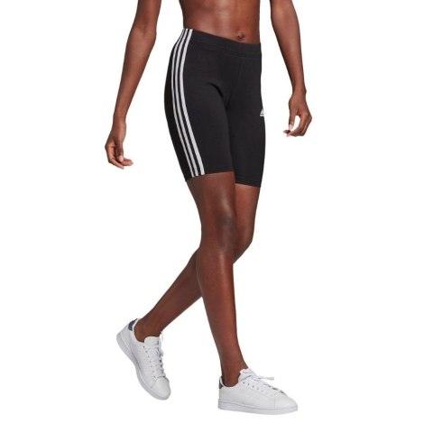 Spodenki damskie adidas Essentials 3-Stri czarne GR3866 Spodenki damskie adidas Essentials 3-Stri czarne GR3866