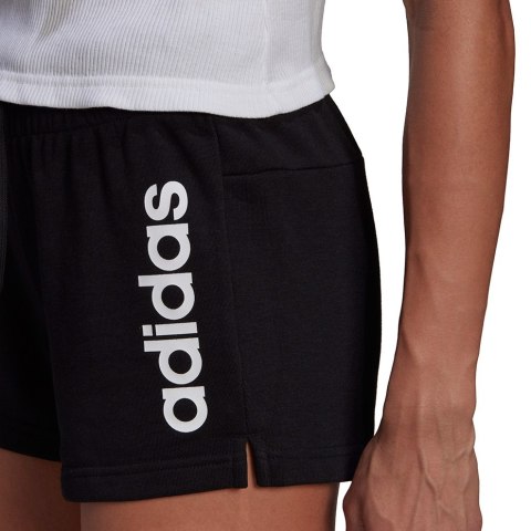 Spodenki damskie adidas Essentials Slim Shorts czarne GM5524 Spodenki damskie adidas Essentials Slim Shorts czarne GM5524