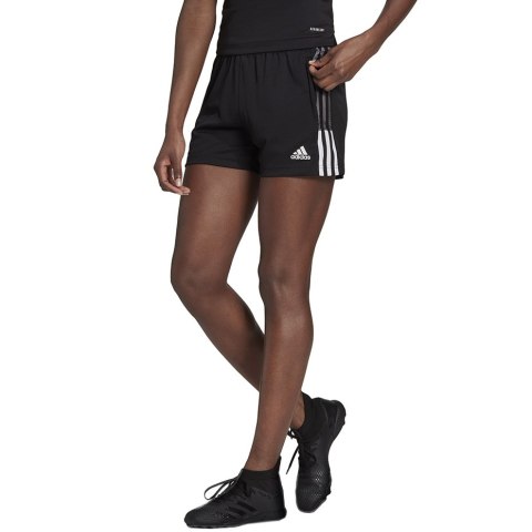 Spodenki damskie adidas Tiro 21 Training Short czarne GN2158 Spodenki damskie adidas Tiro 21 Training Short czarne GN2158