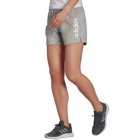 Spodenki damskie adidas W Lin Ft Sho szare H07874 Spodenki damskie adidas W Lin Ft Sho szare H07874