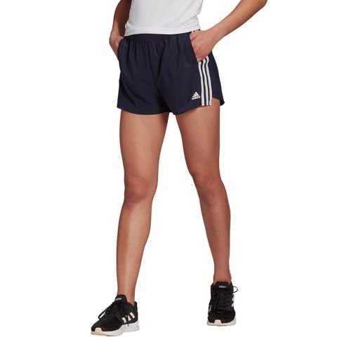 Spodenki damskie adidas Woven 3-Stripes Sport Shorts granatowe GT0188 Spodenki damskie adidas Woven 3-Stripes Sport Shorts granatowe GT0188