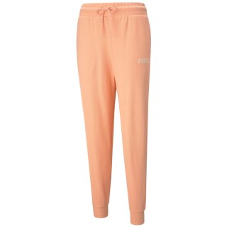 Spodnie damskie Puma Modern Basics High brzoskwiniowe 585937 26