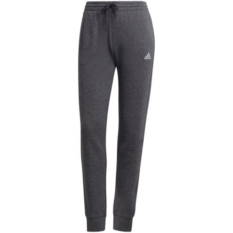 Spodnie damskie adidas Essentials Slim Tapered Cuffed Pant ciemnoszare HA0265 Spodnie damskie adidas Essentials Slim Tapered Cuffed Pant ciemnoszare HA0265