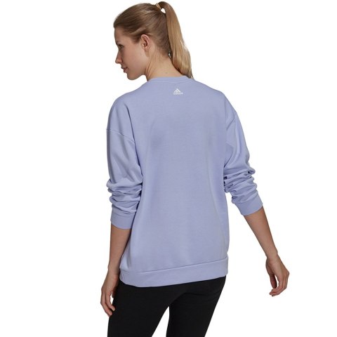 Bluza damska adidas U4U Soft Knit Swe fioletowa GS3879 Bluza damska adidas U4U Soft Knit Swe fioletowa GS3879