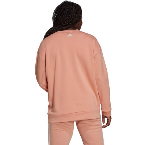 Bluza damska adidas Youforyou Sweatshirt morelowa HA2431 Bluza damska adidas Youforyou Sweatshirt morelowa HA2431