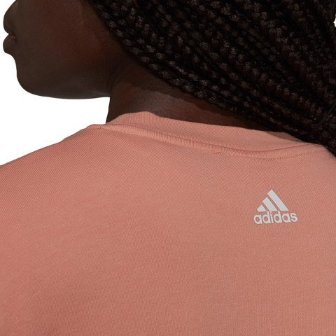 Bluza damska adidas Youforyou Sweatshirt morelowa HA2431 Bluza damska adidas Youforyou Sweatshirt morelowa HA2431