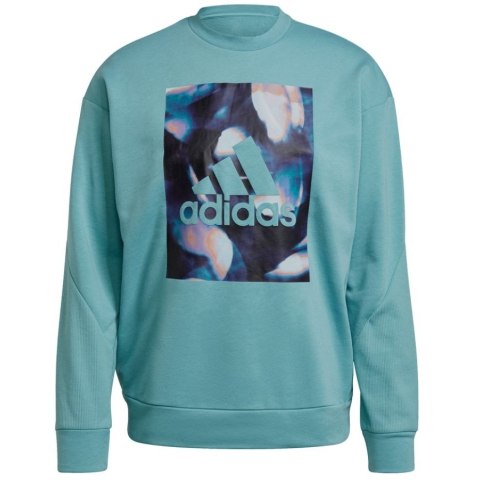 Bluza damska adidas uforu Sweatshirt niebieska GS3893 Bluza damska adidas uforu Sweatshirt niebieska GS3893