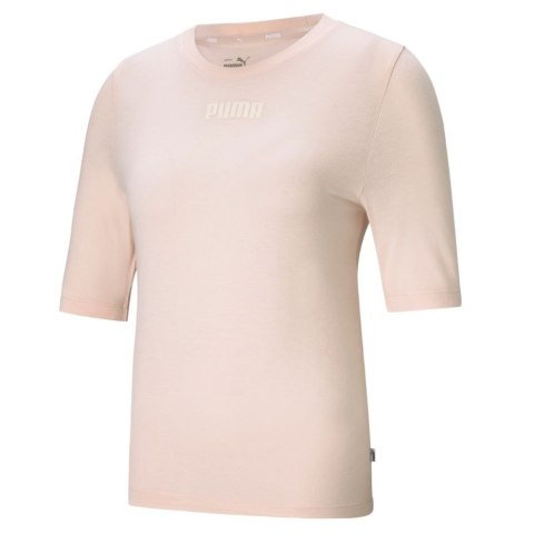 Koszulka damska Puma Modern Basics Tee Cloud różowa 585929 27 Koszulka damska Puma Modern Basics Tee Cloud różowa 585929 27